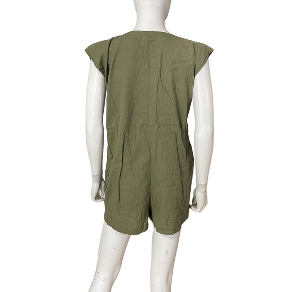SHOWPO Green 100% Cotton Romper - Picture 4 of 9